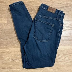 Madewell Women’s Curvy High-Rise‎ Skinny Jeans Size 32T